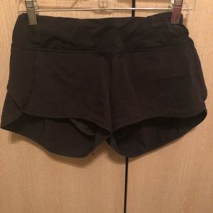 Lululemon speed short. Size 8!!